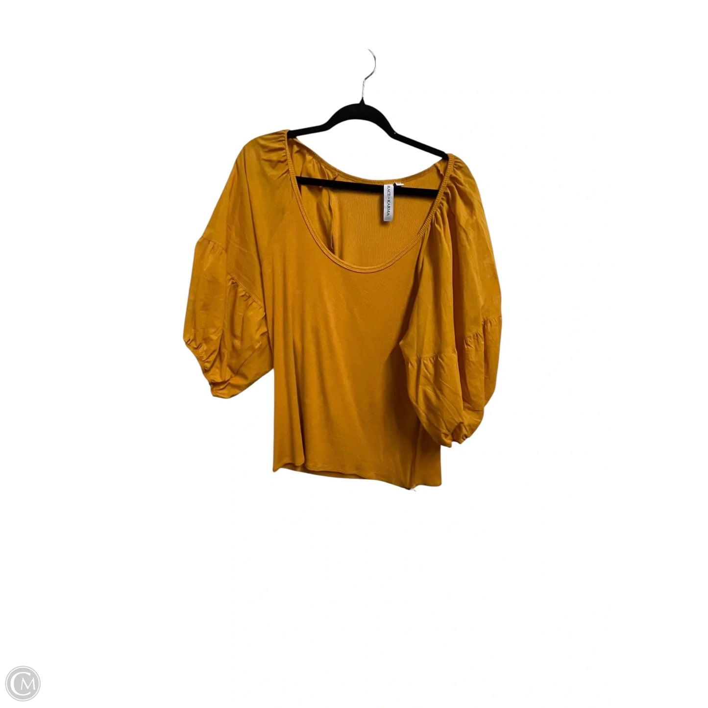 Top Short Sleeve By Clothes Mentor In Orange, Size: 2x