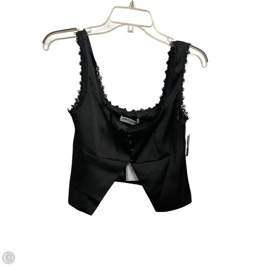 Top Sleeveless By Clothes Mentor In Black, Size: S