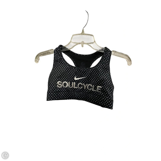 Athletic Bra By Nike Apparel In Black, Size: Xs