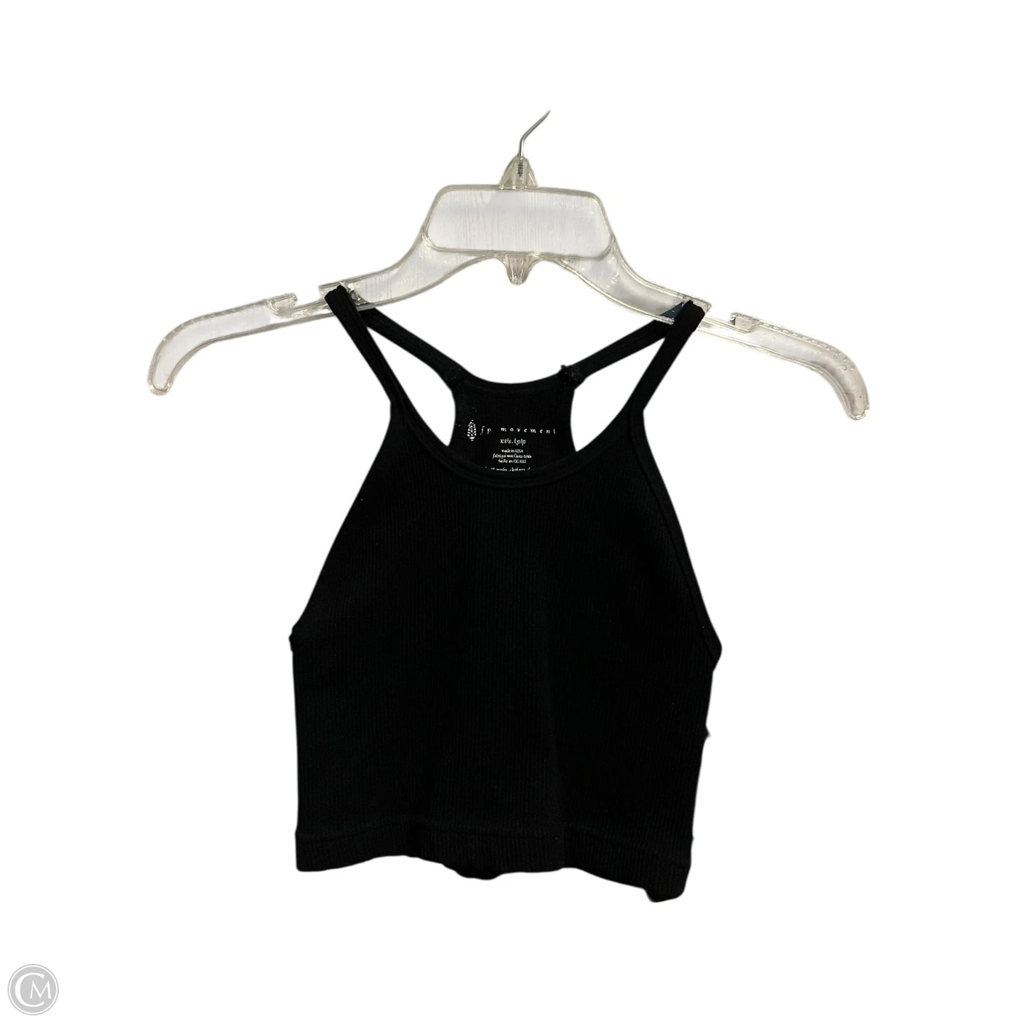 Athletic Bra By Clothes Mentor In Black, Size: Xs