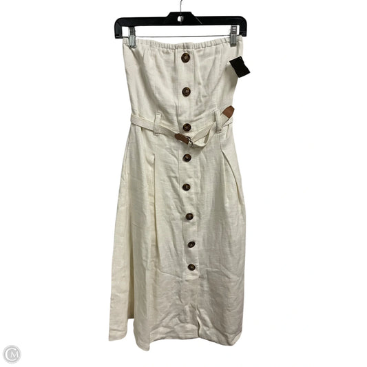 Dress Casual Maxi By Moon River In Beige, Size: S