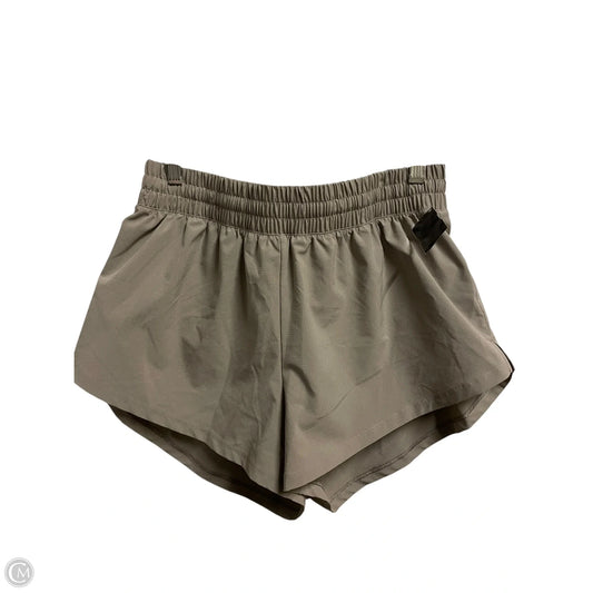 Athletic Shorts By Dsg Outerwear In Tan, Size: L