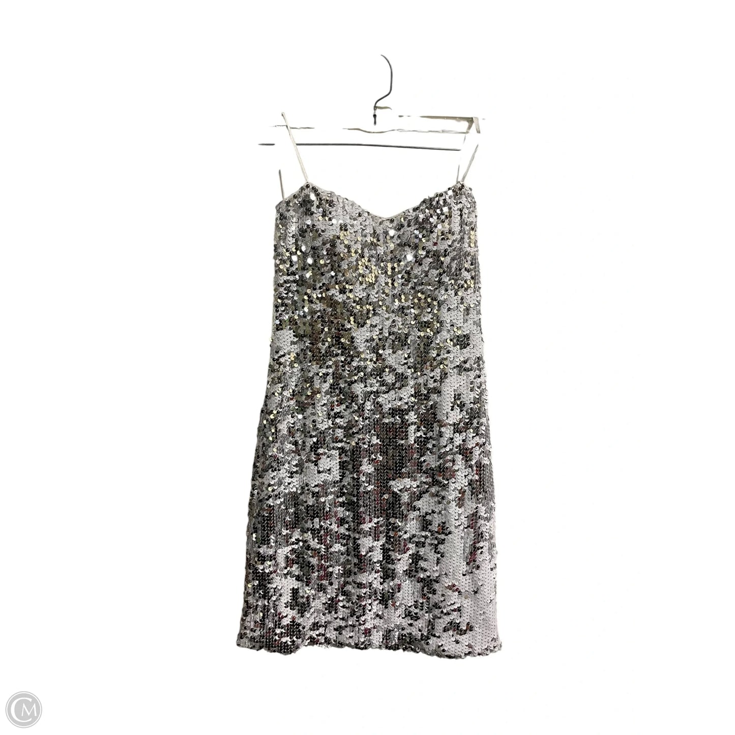 Dress Party Short By Limelight In Silver & White, Size: M
