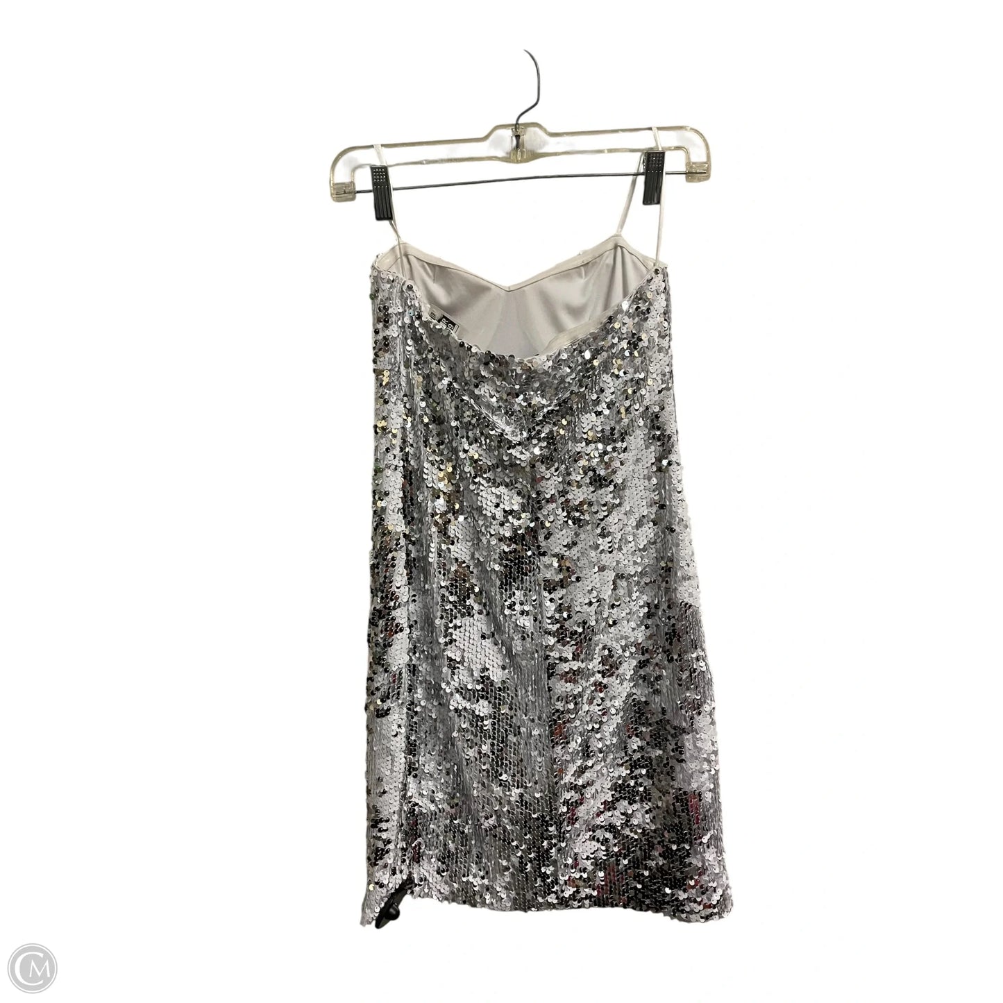 Dress Party Short By Limelight In Silver & White, Size: M