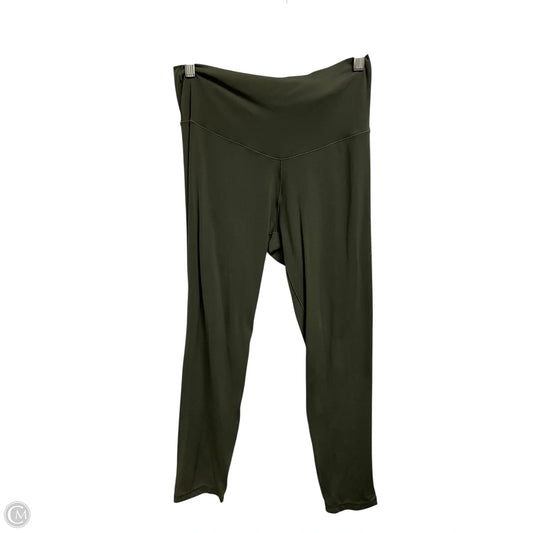 Athletic Leggings By Aerie In Green, Size: Xl