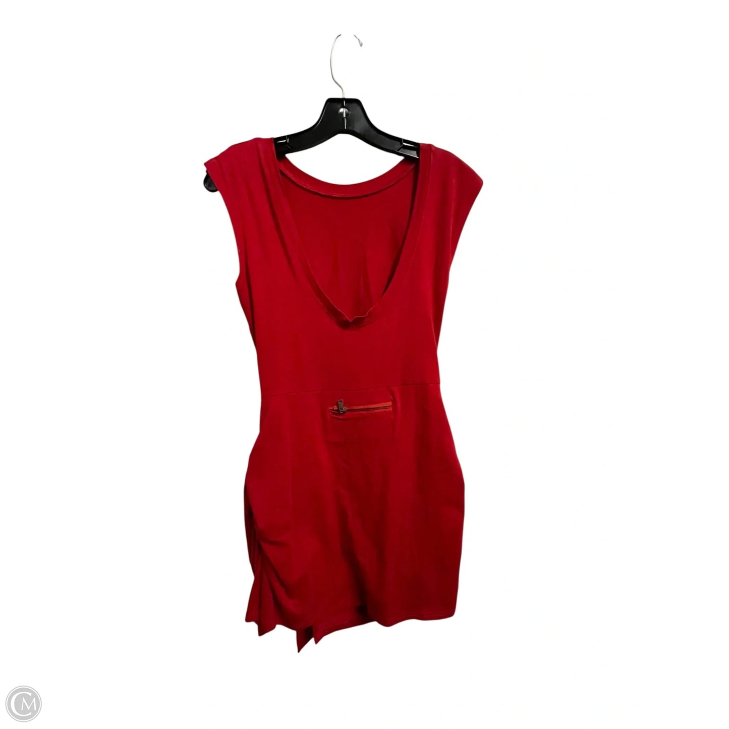 Dress Casual Short By Clothes Mentor In Red, Size: M