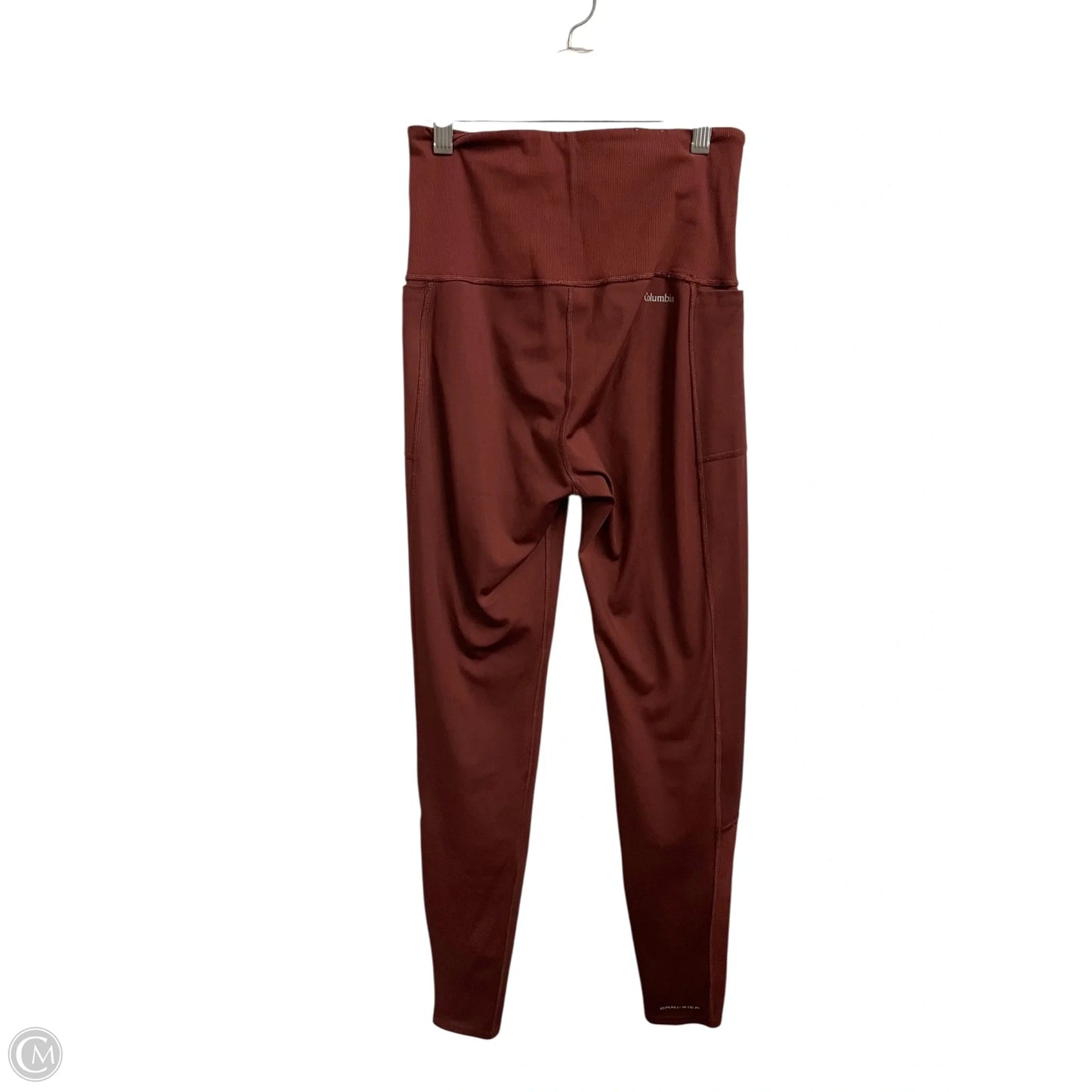 Athletic Leggings By Columbia In Red, Size: S