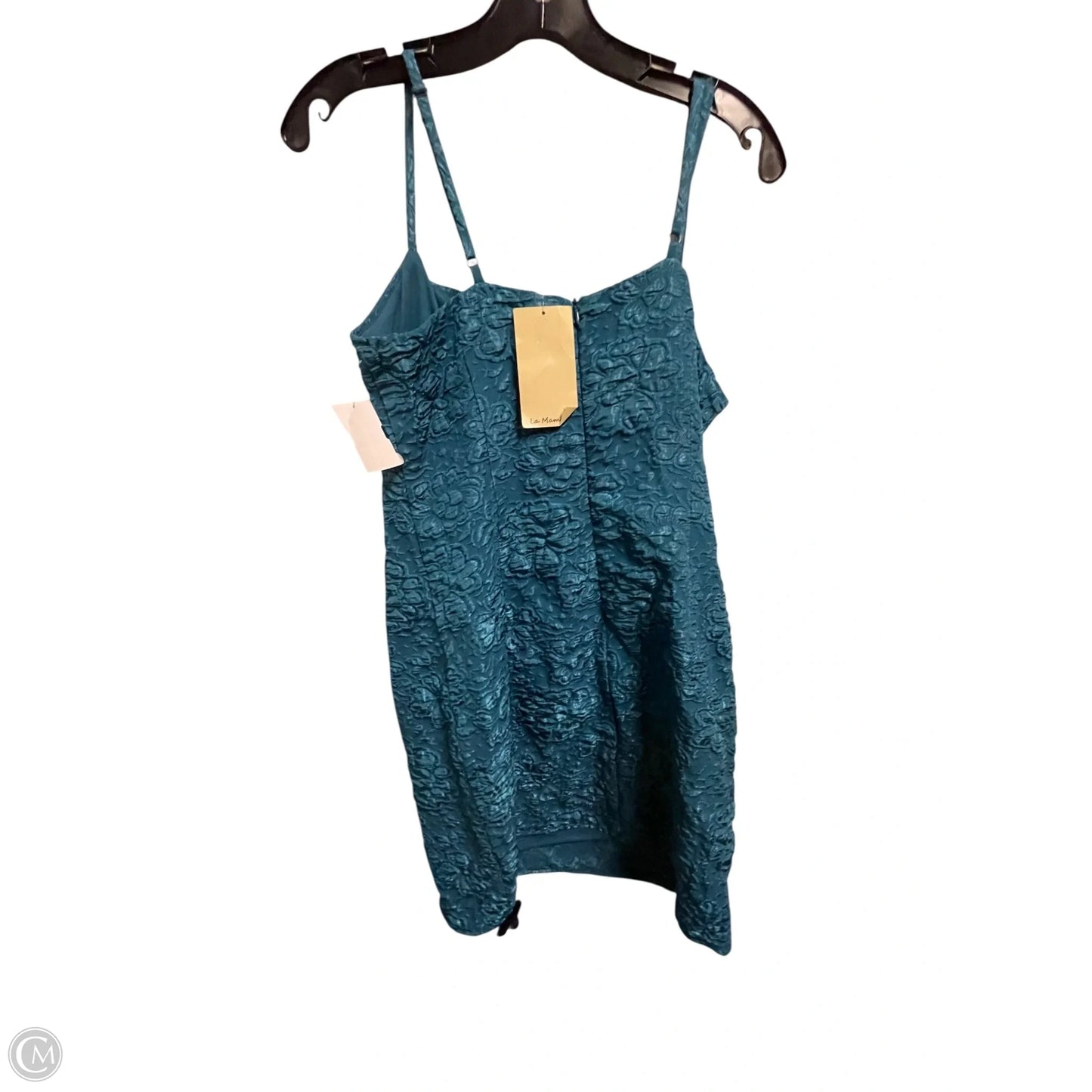 Dress Party Short By Clothes Mentor In Teal, Size: L