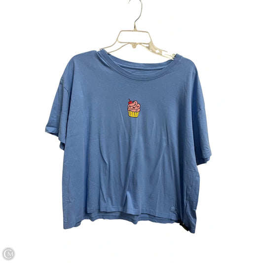 Top Short Sleeve Basic By Life Is Good In Blue, Size: Xl