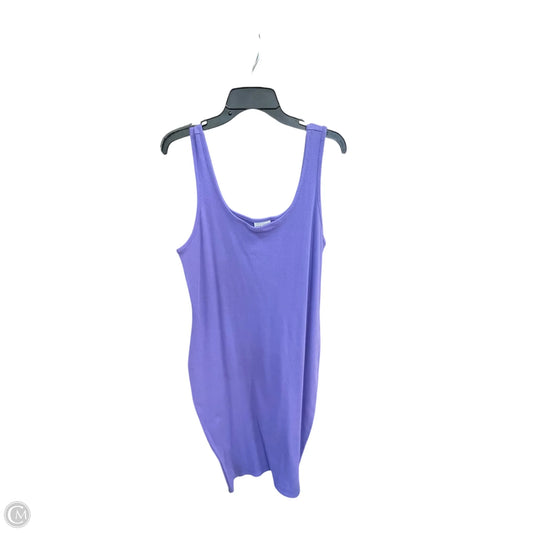 Dress Casual Maxi By Ava & Viv In Purple, Size: 1x
