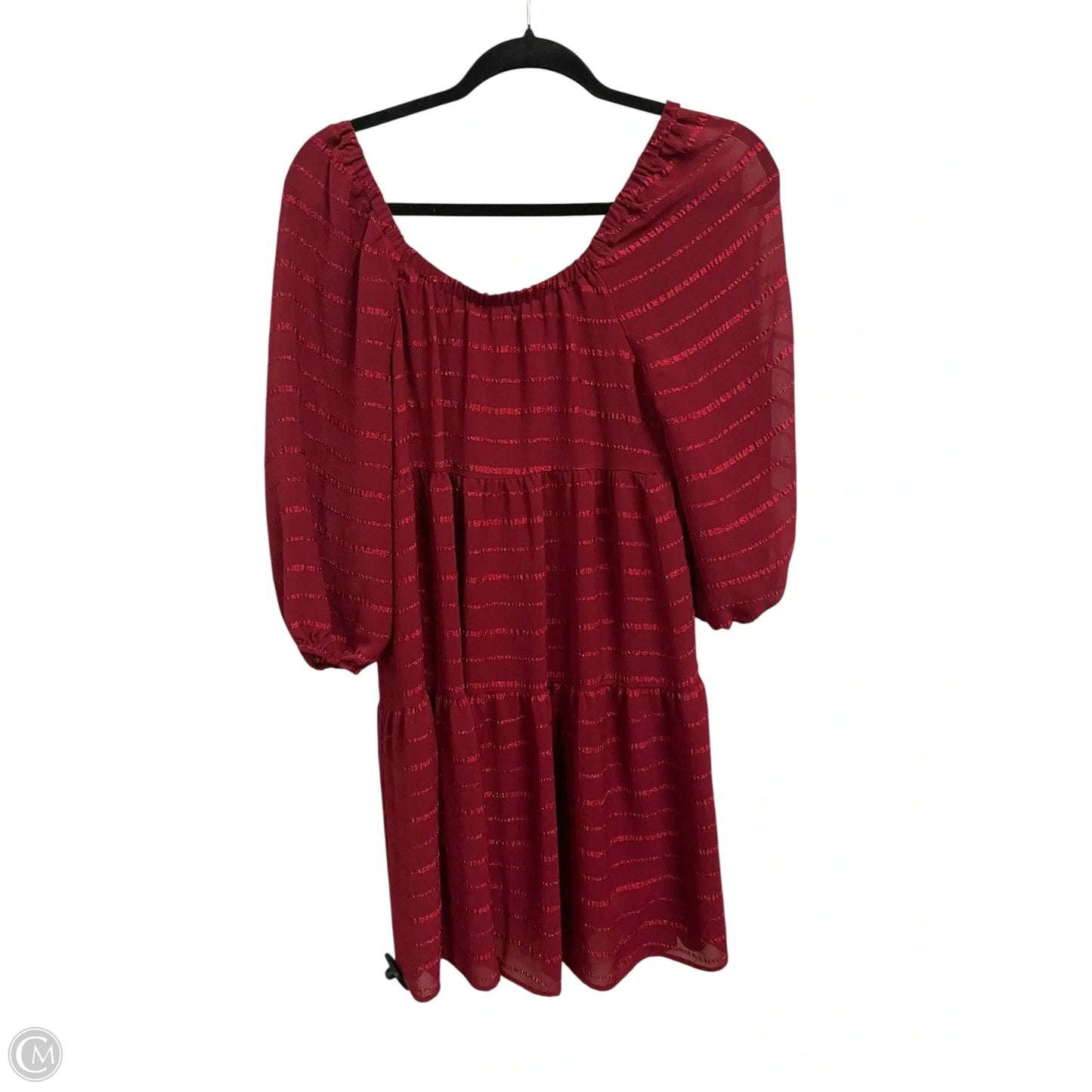 Dress Casual Short By Versona In Red, Size: S