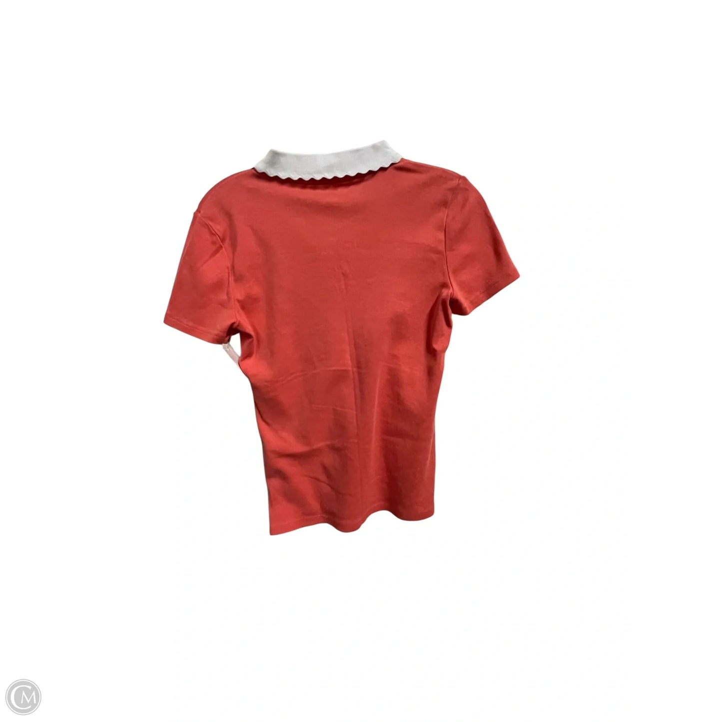 Top Short Sleeve By Tommy Hilfiger In Coral, Size: Sp