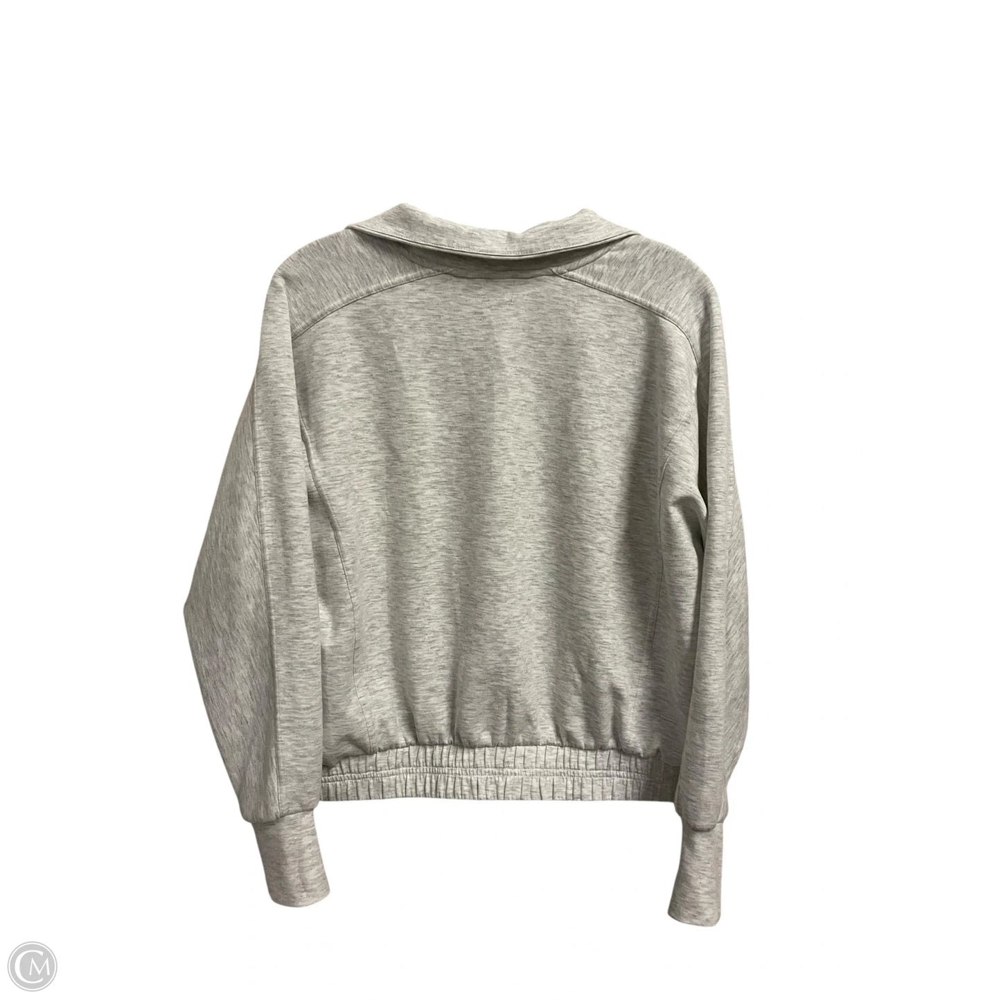Sweatshirt Hoodie By Yogalicious In Grey, Size: Xs