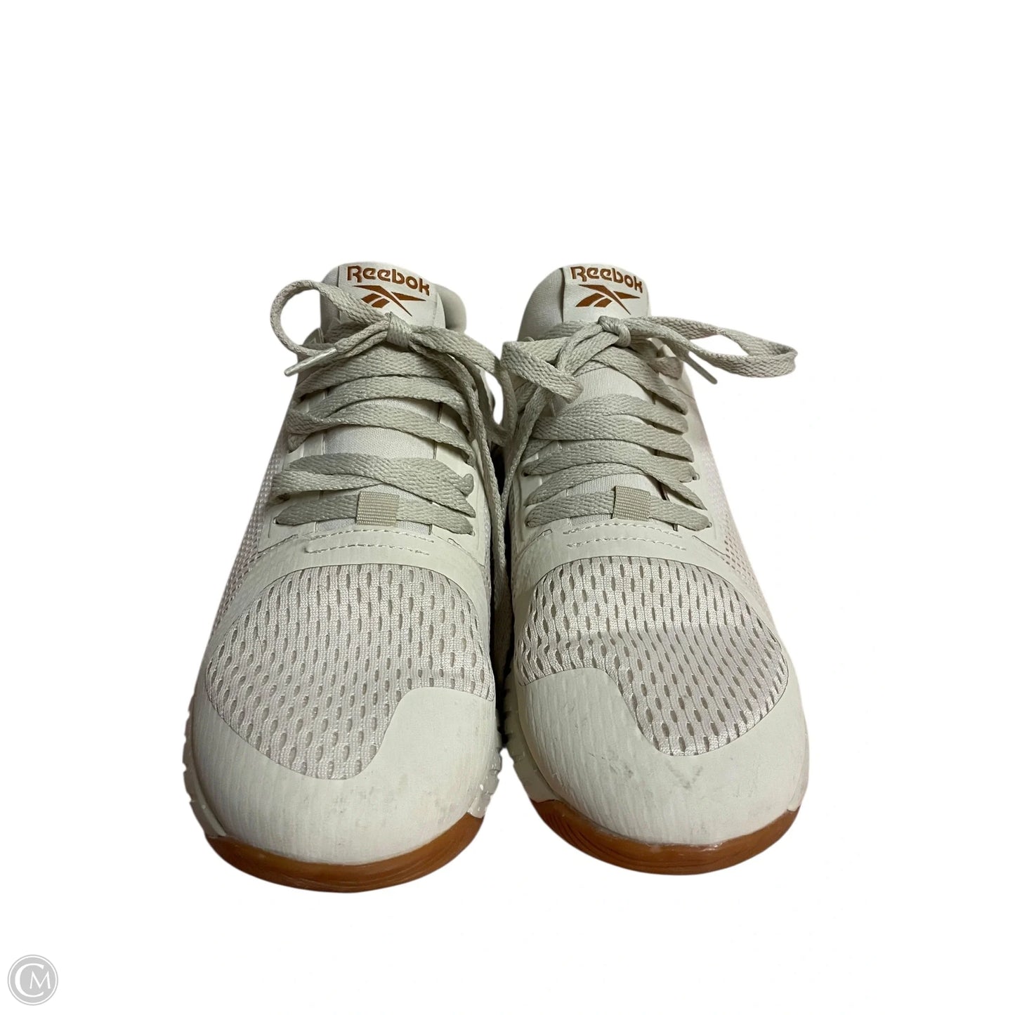 Shoes Athletic By Reebok In Cream, Size: 8.5