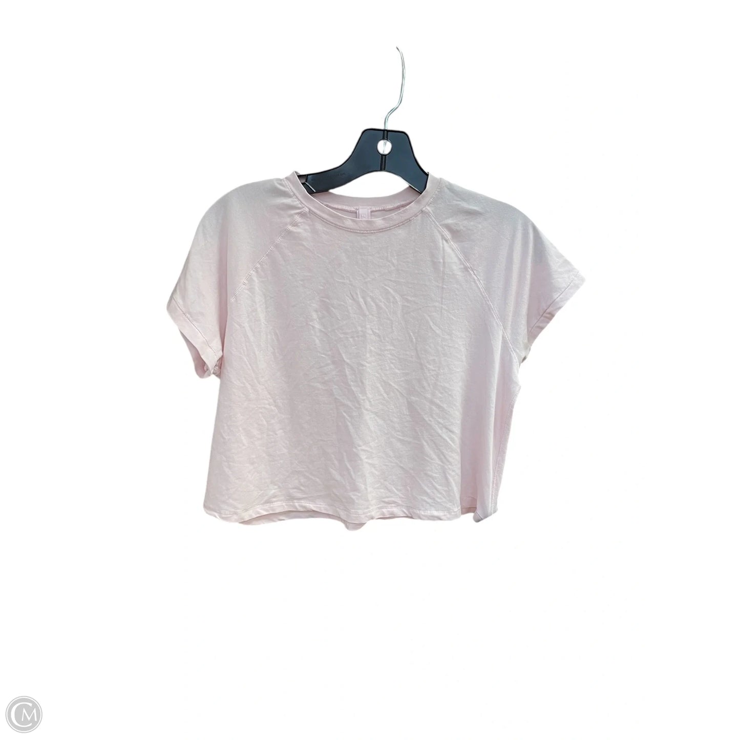 Top Short Sleeve Basic By Skims In Pink, Size: Xl