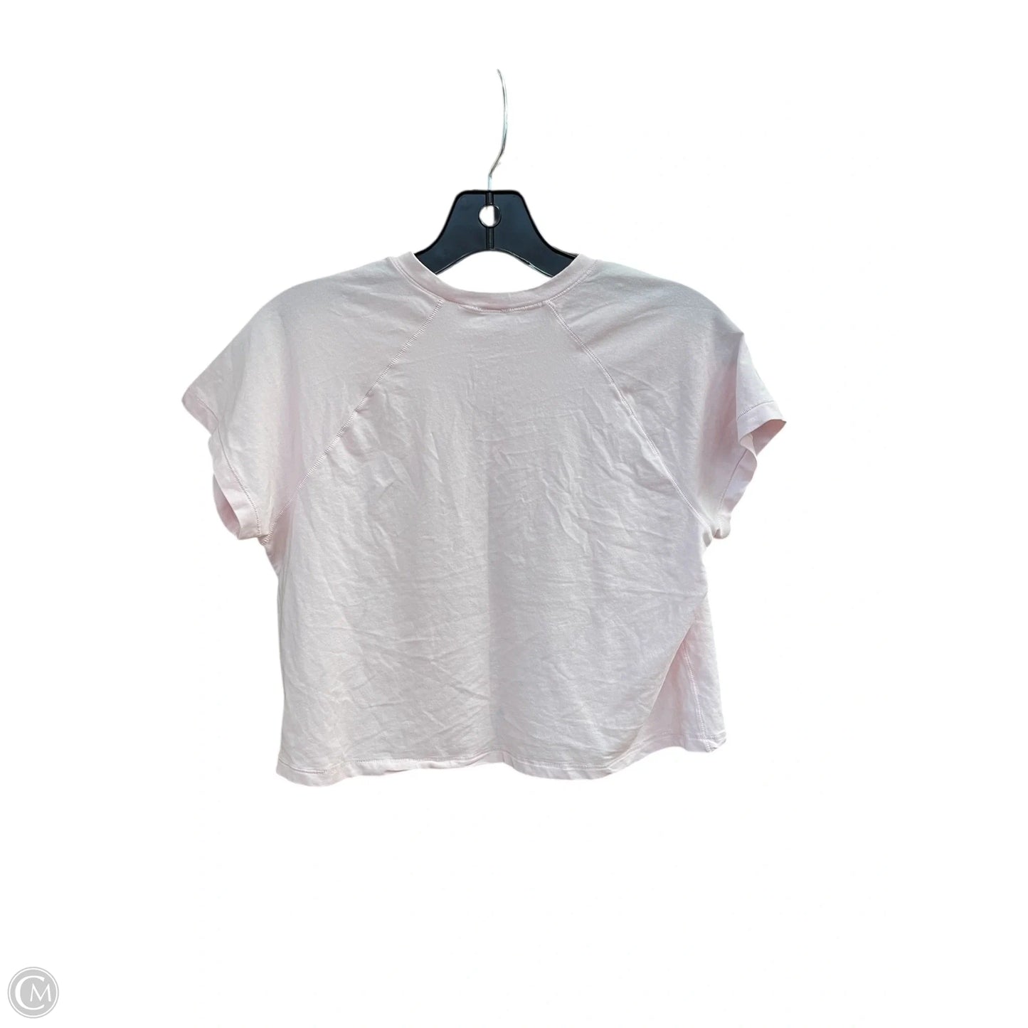 Top Short Sleeve Basic By Skims In Pink, Size: Xl