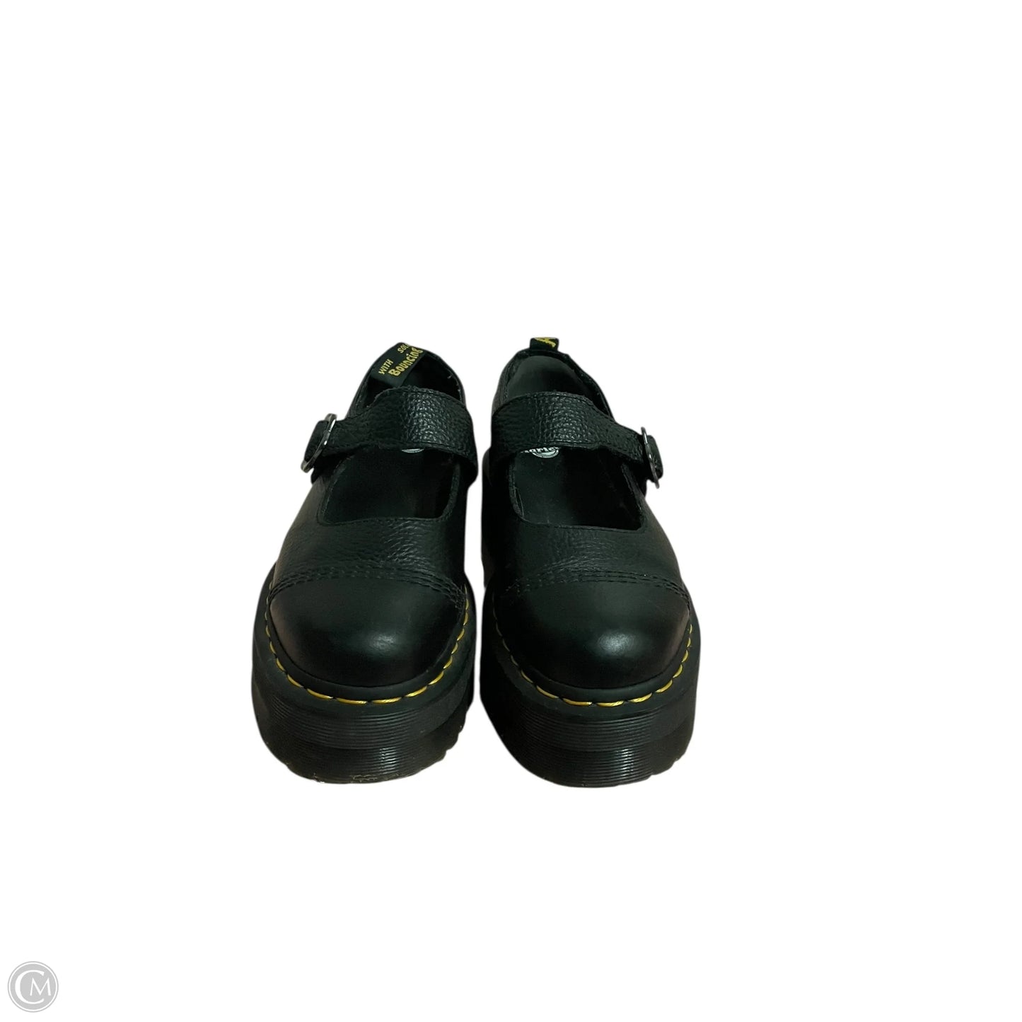 Shoes Heels Platform By Dr Martens In Black, Size: 8
