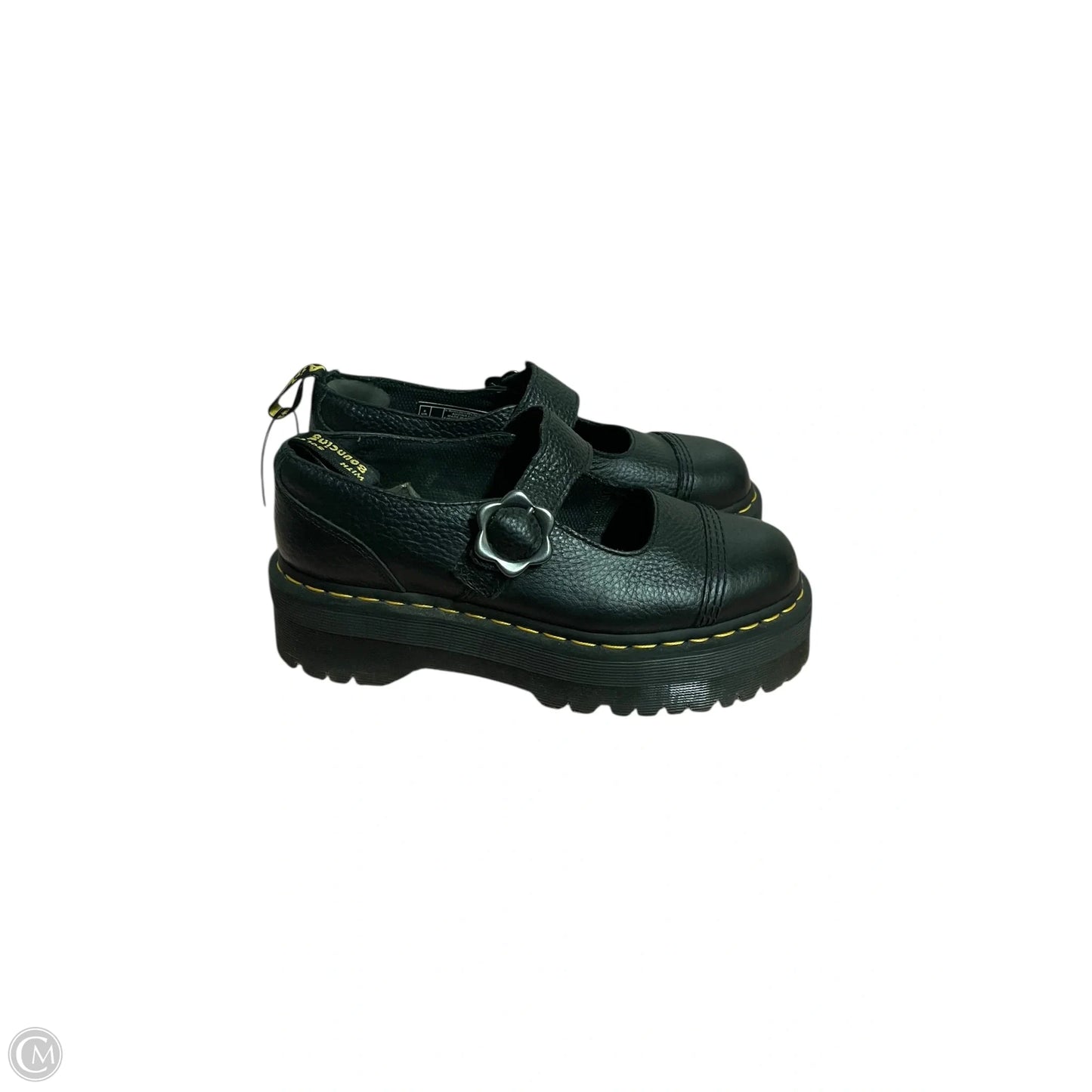 Shoes Heels Platform By Dr Martens In Black, Size: 8