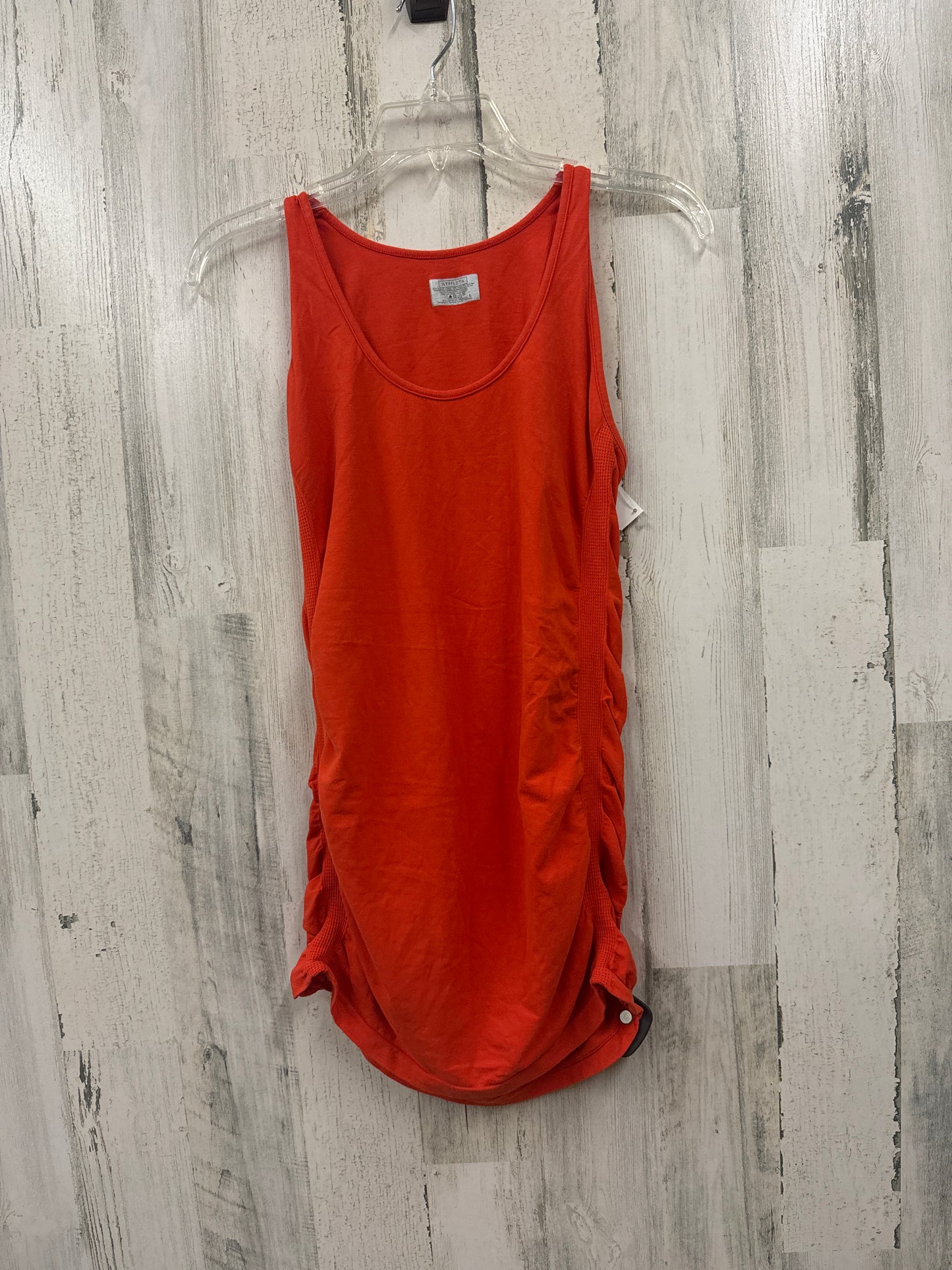 Orange Top Sleeveless Athleta, Size L