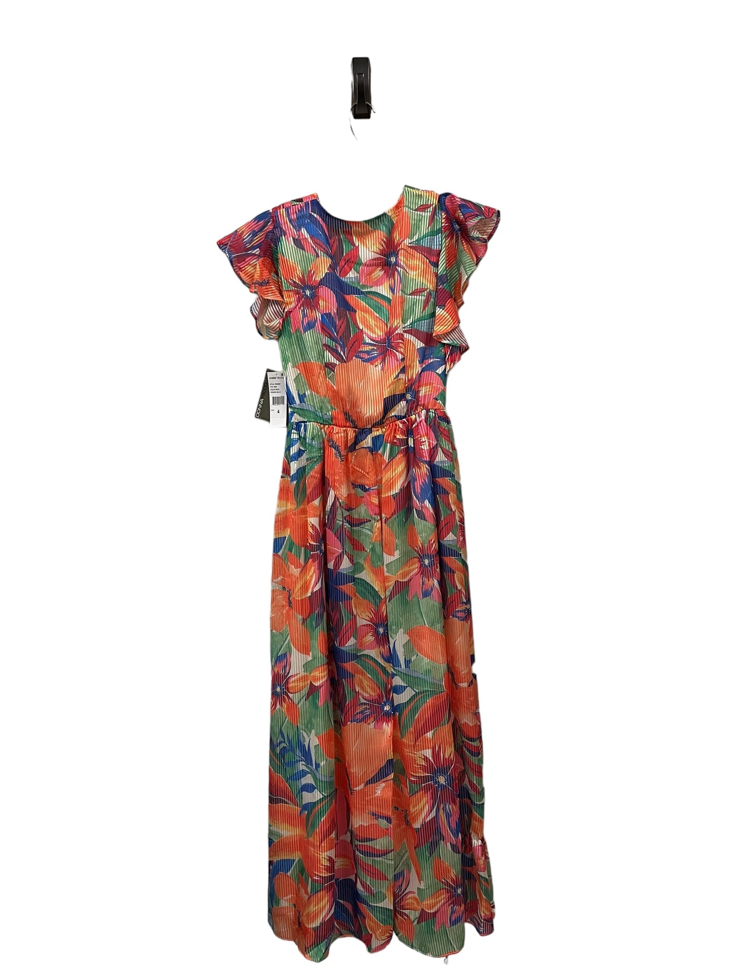 Dress Casual Maxi By Donna Ricco In Multi-colored, Size: S