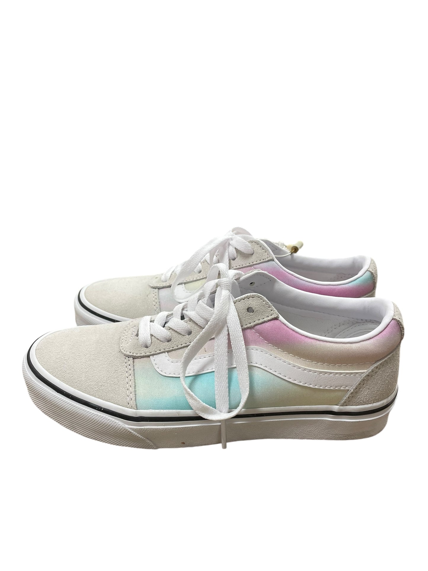 Shoes Sneakers By Vans In Multi-colored, Size: 6.5