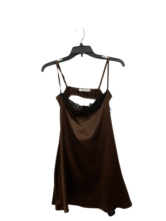 Dress Casual Short By Clothes Mentor In Brown, Size: S