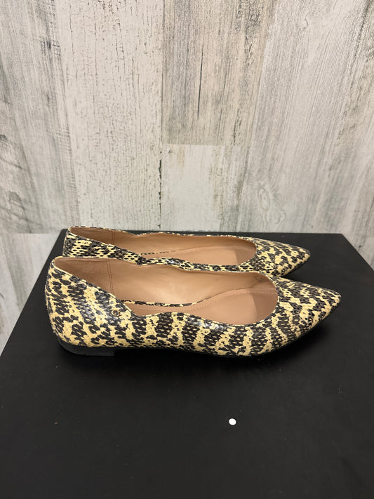Animal Print Shoes Flats Coach, Size 6.5