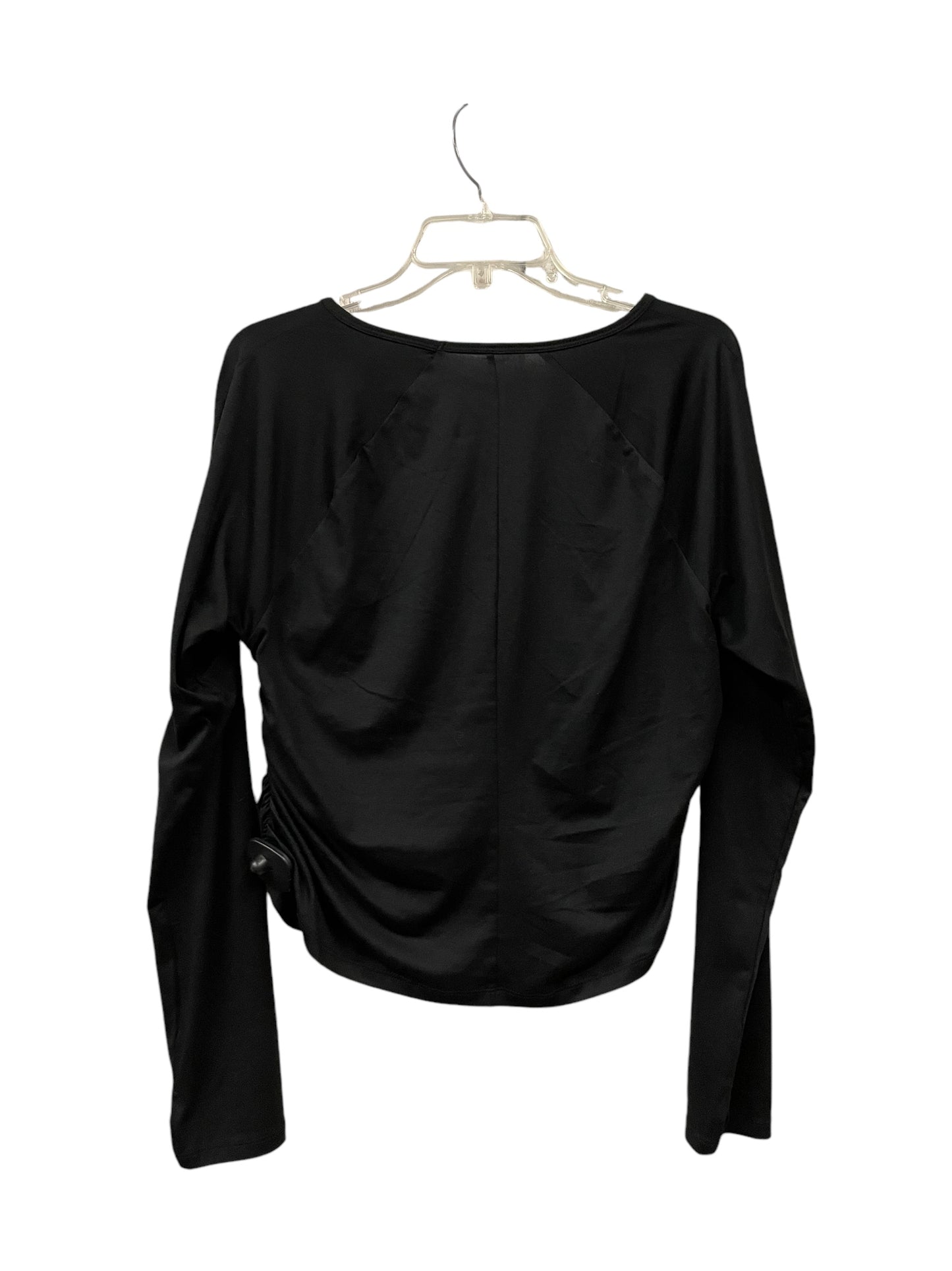 Athletic Top Long Sleeve Crewneck By Livi Active In Black, Size: Xl