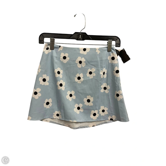 Skirt Mini & Short By Clothes Mentor In Blue, Size: 2
