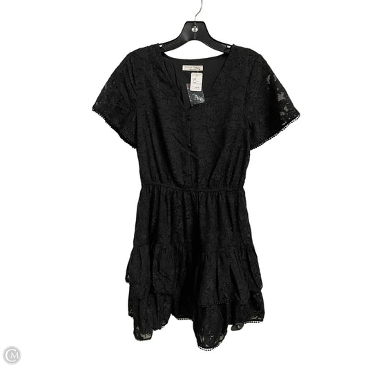Dress Casual Midi By Final Touch In Black, Size: M