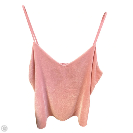 Top Sleeveless By Ann Taylor In Pink, Size: Xs