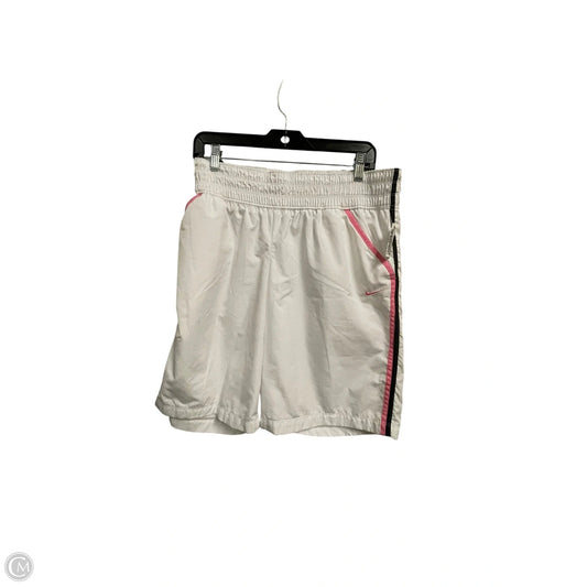 Athletic Shorts By Nike Apparel In White, Size: Xl