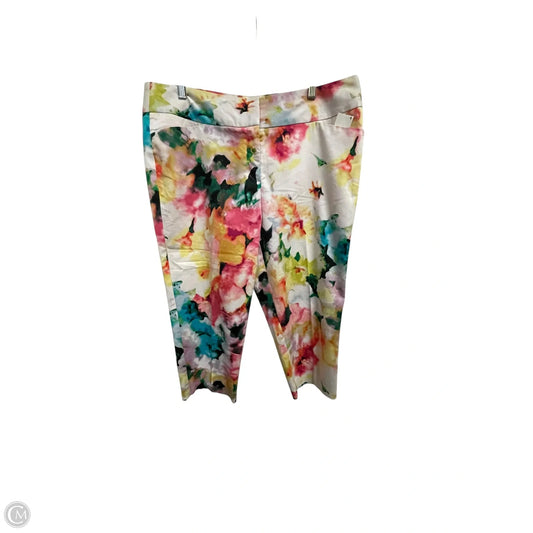 Pants Cropped By Worthington In Pink, Size: 14