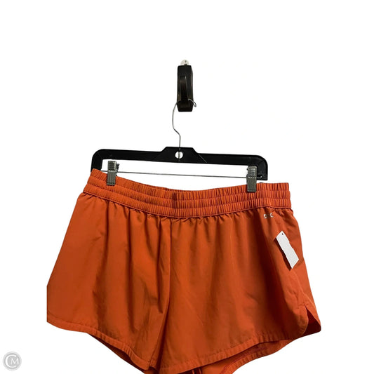 Athletic Shorts By Dsg Outerwear In Orange, Size: L