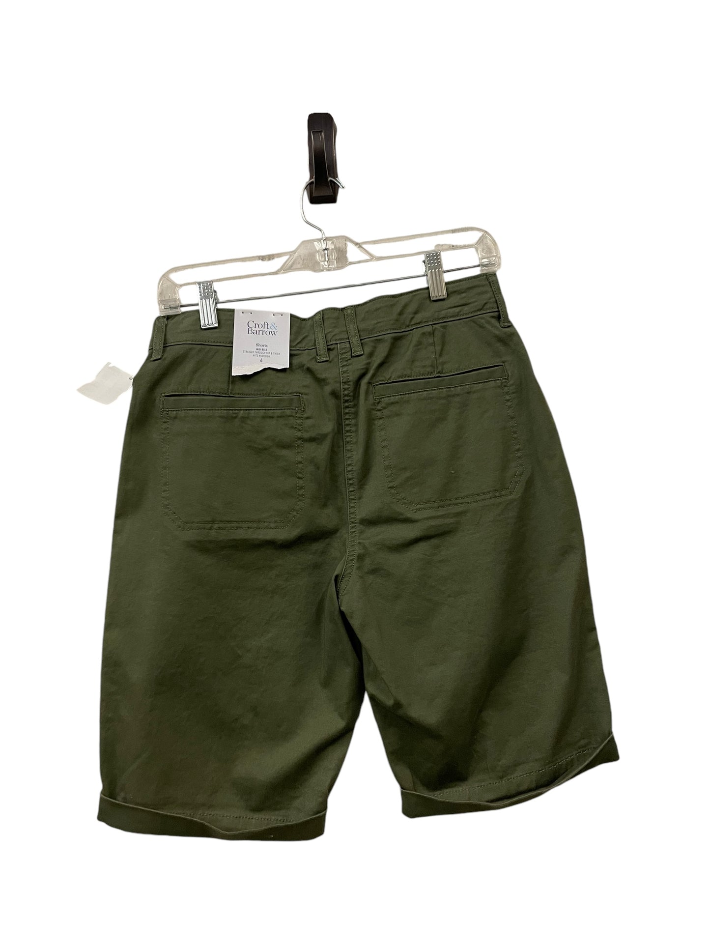 Shorts By Croft And Barrow In Green, Size: 6