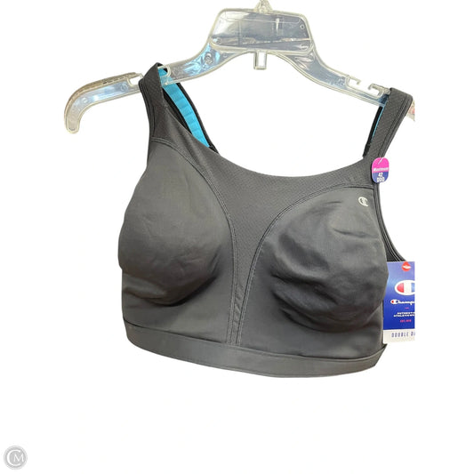 Athletic Bra By Champion In Black, Size: Xxl