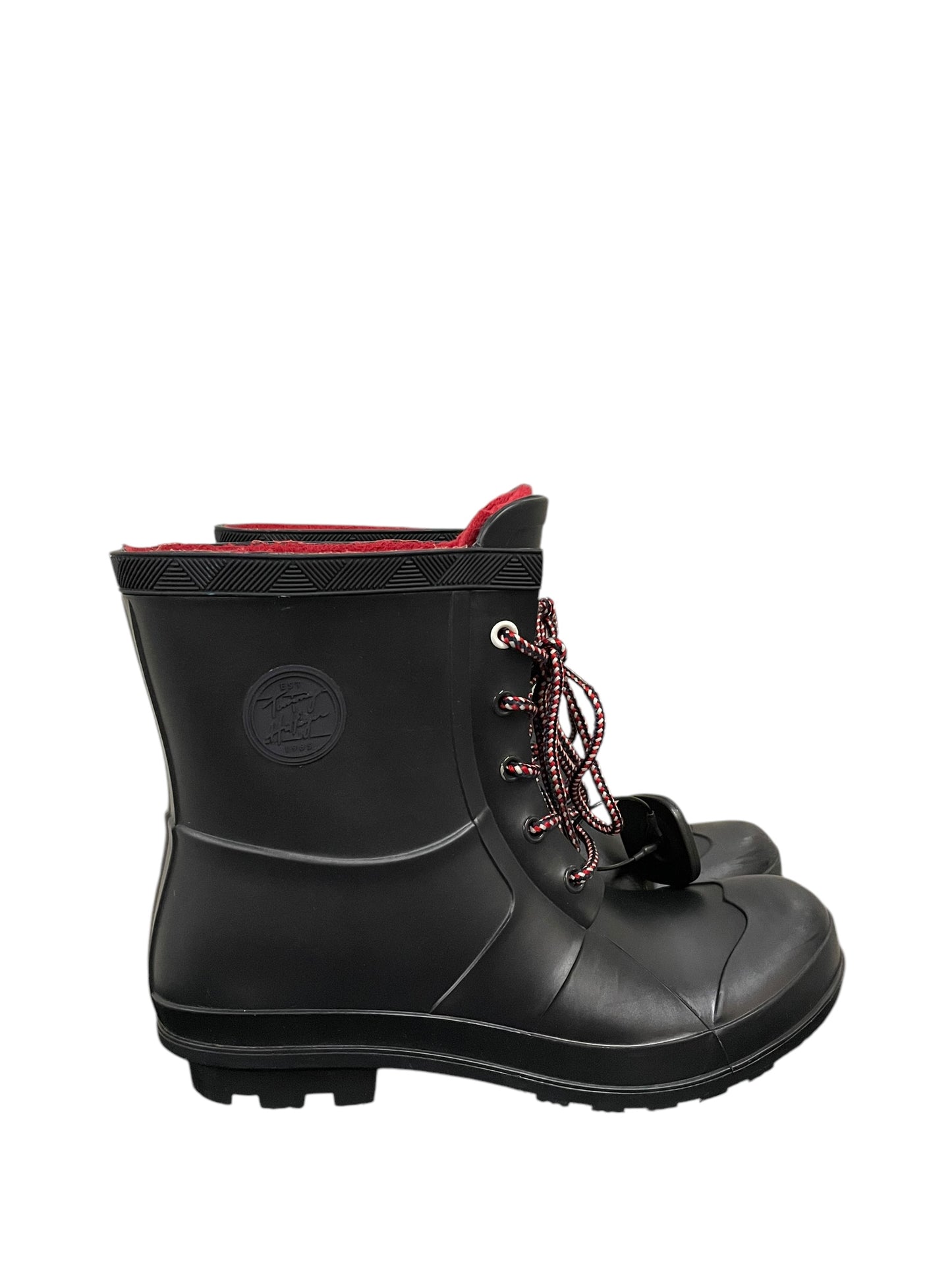 Boots Rain By Tommy Hilfiger In Black, Size: 9