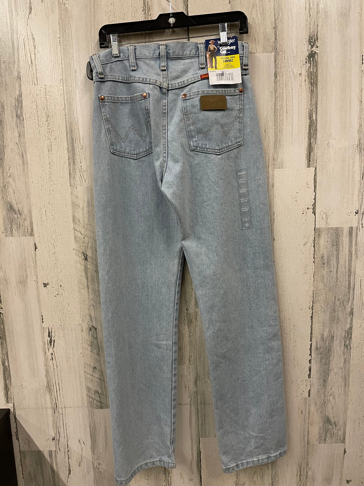 Blue Denim Jeans Boot Cut Wrangler, Size 10