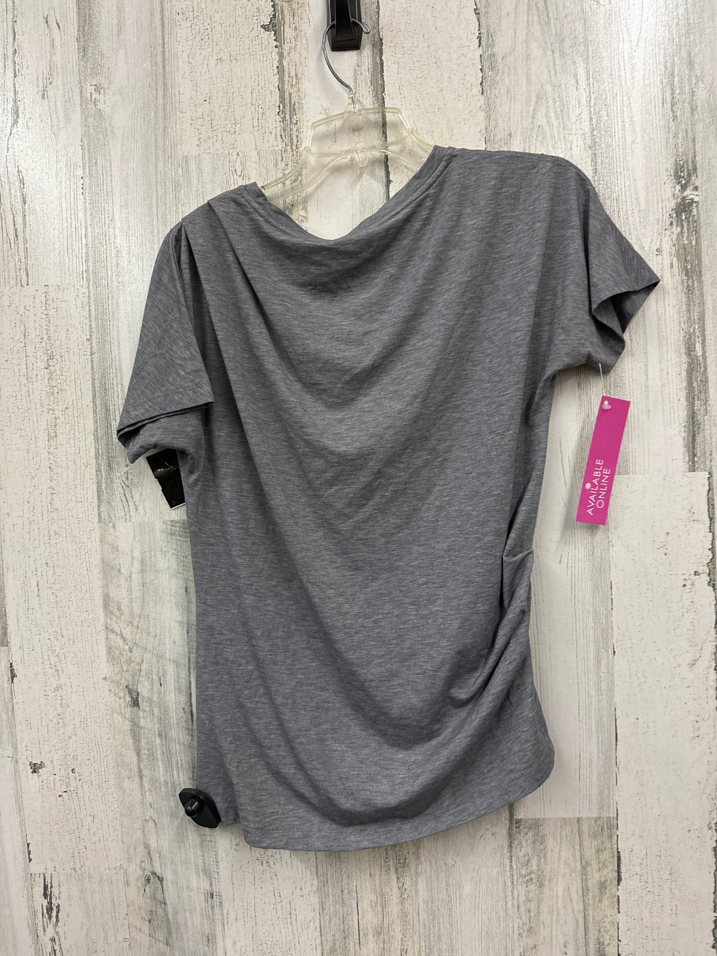 Grey Athletic Top Short Sleeve Athleta, Size S