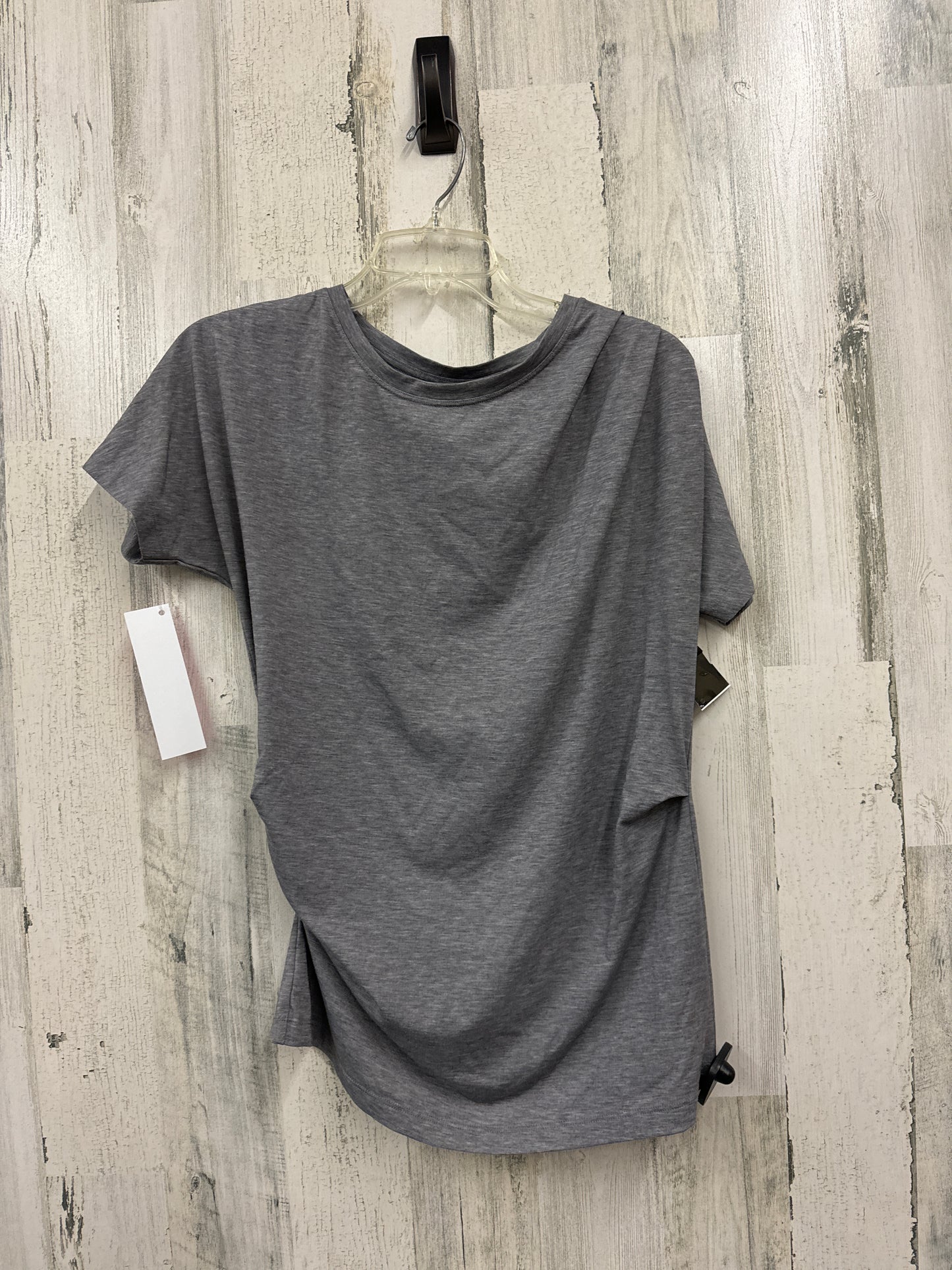 Grey Athletic Top Short Sleeve Athleta, Size S