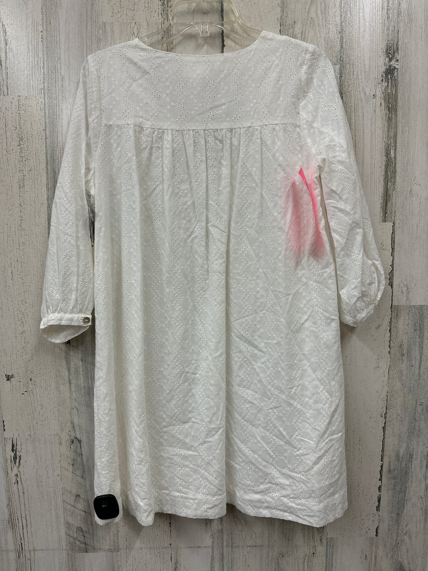 White Dress Casual Short Clothes Mentor, Size S