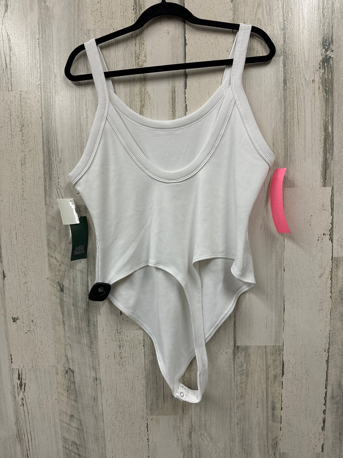 White Bodysuit Wild Fable, Size 2x