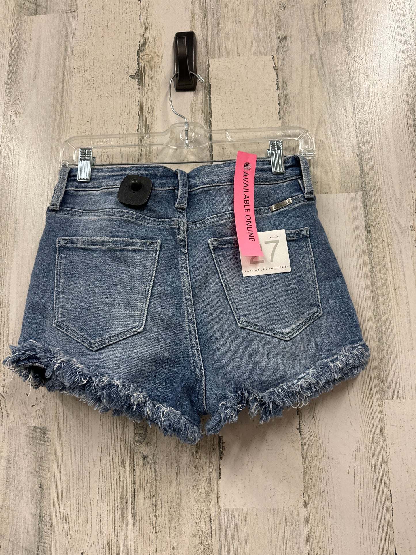 Blue Denim Shorts Kancan, Size 4