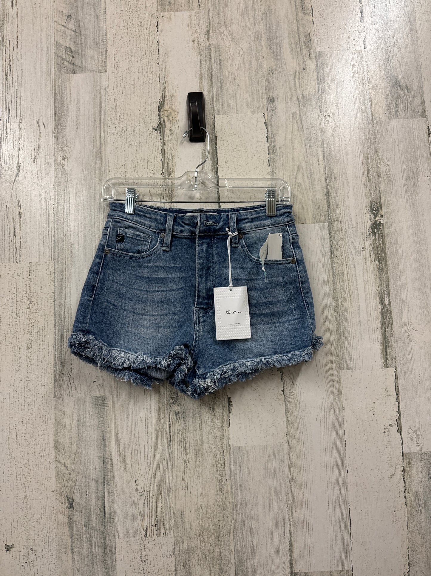 Blue Denim Shorts Kancan, Size 4