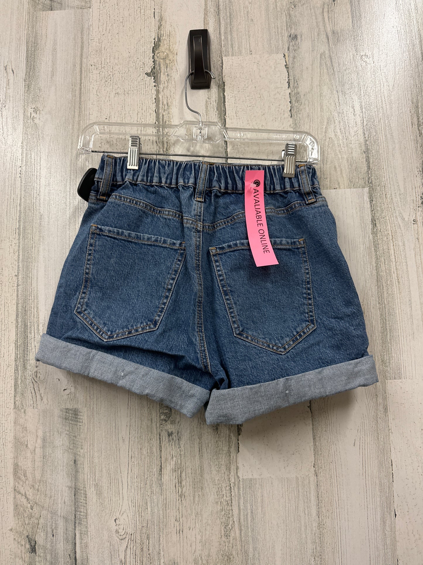 Blue Denim Shorts Garage, Size 0