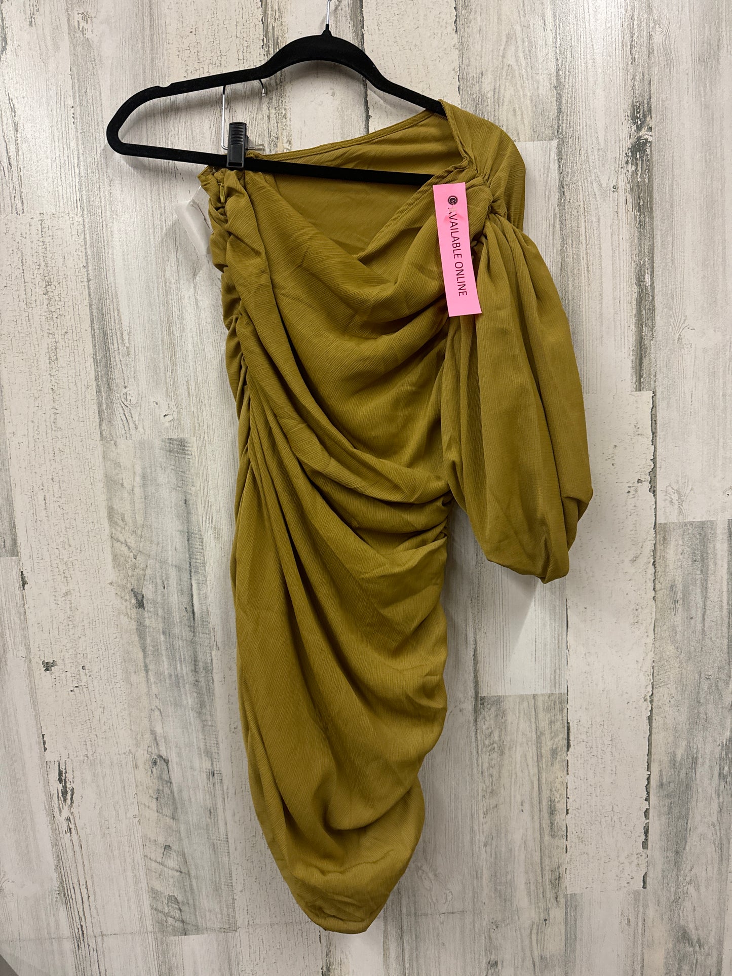 Green Dress Casual Short Pretty Little Thing, Size S