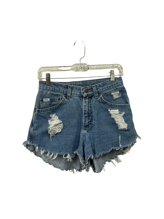 Shorts By Lee In Blue Denim, Size: 2