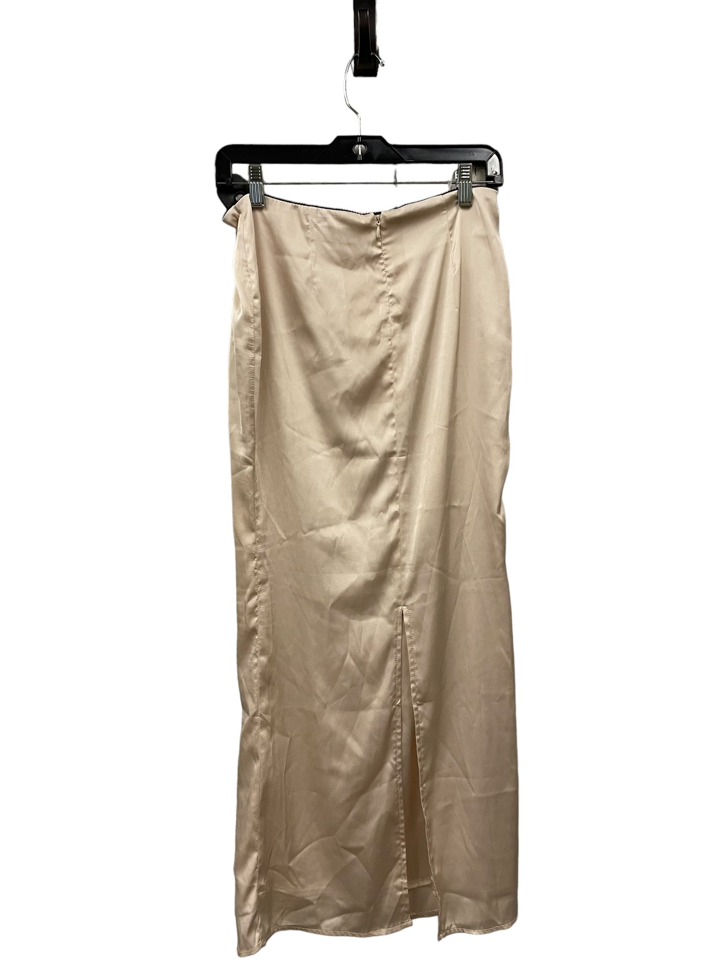 Skirt Maxi By Clothes Mentor In Tan, Size: S