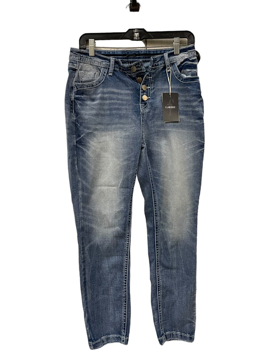 Jeans Straight By Clothes Mentor In Blue Denim, Size: 12