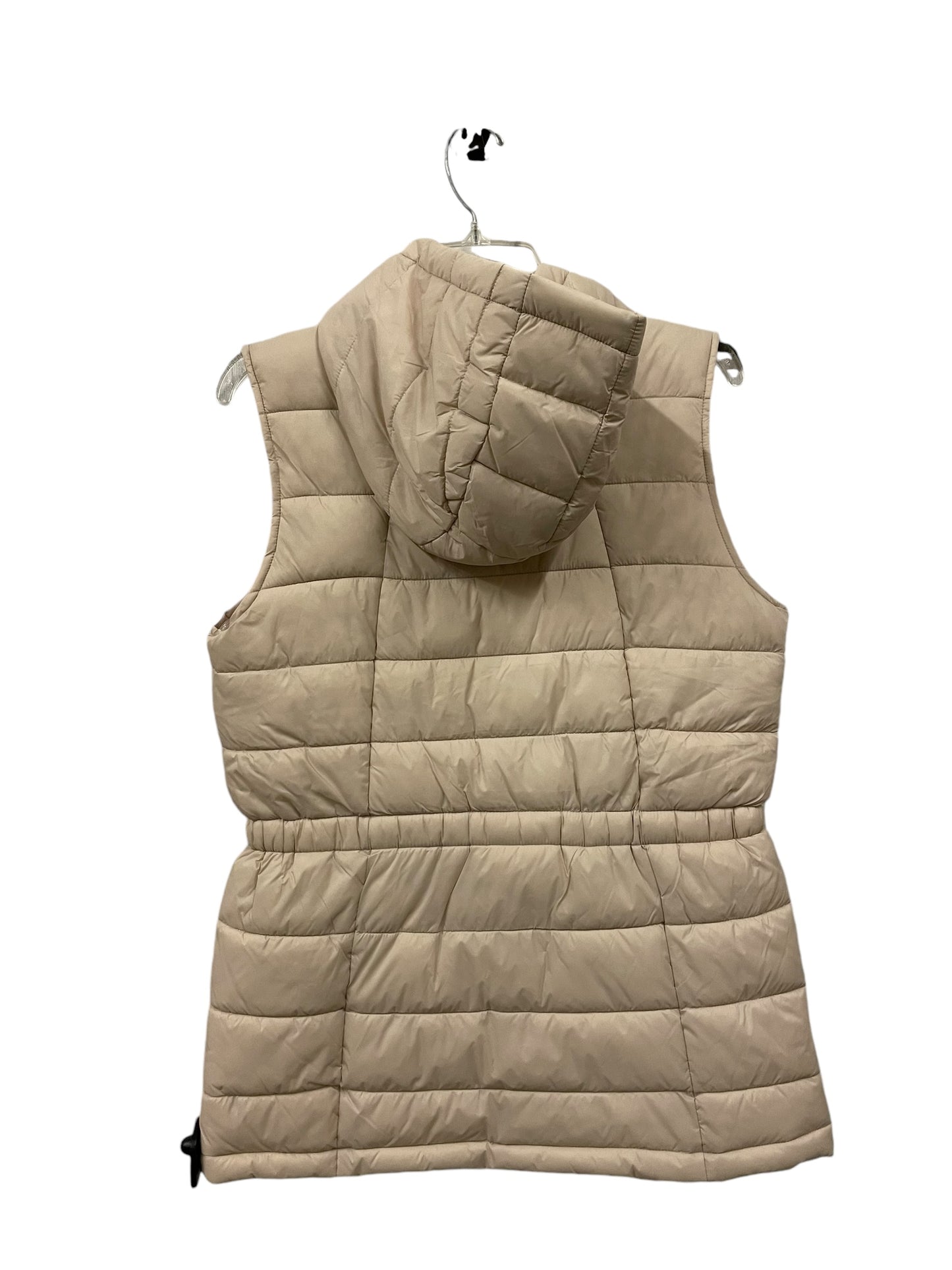 Vest Puffer & Quilted By Clothes Mentor In Tan, Size: S